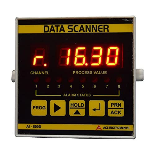 8 Channel Data Logger with 21CFR Software for Pharmaceutical Industries, Freezers, Cold Chains, Autoclaves, Chemical Industry Alongwith Factory Calibration Certificate Model: AI-800S