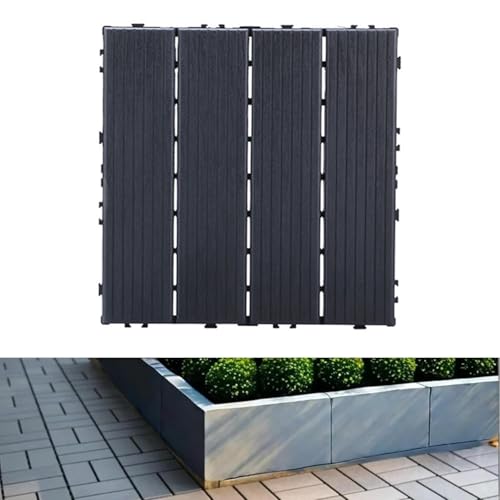 ウッドパネル ジョイント式 ベランダタイル ジョイントパネル 人工木 正方形 30cmx30cm厚み2cm ウッドデッキタイル 交互タイプ DIY用品 嵌め込む簡単 防水 樹脂 腐らない 置くだけ 木製 耐荷重 おしゃれ 屋外 屋内 防滑 ベランダ 庭 賃