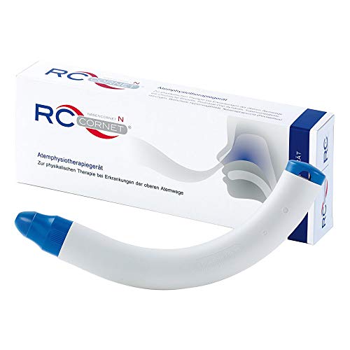 CEGLA RC-Cornet® N Atemtherapiegerät, freie Nase ohne Medikamente, schleimlösend, abschwellend, regenerierend, Anschluss für Inhalation möglich, befreit die oberen Atemwege