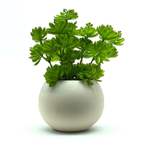 Best Artificial Hanging Plants for Your Home 64 SKYGREEN Luxury Artificial Green Bonsai Tree with Stylish Decorat...