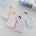 QLTYPRI for iPhone 7/8/SE 2020/SE 2022 5G Case, Cute Pink Floral Flower Pattern Aesthetic Phone Case, Raised Camera Protection Soft Slim TPU Shockproof Protective Phone Cover for Girls Women - Blue