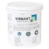 Vibrant Cabinet Paint (Gallon) – DIY Kitchen Cabinets Paint - Durable and Long-lasting Cabinet Paint – Paint over Cabinet - Cabinets Paint (No Primer Needed)(Charcoal Green)