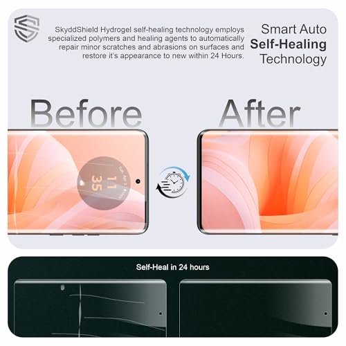 Image of TPU hydrogel Edge to Edge Screen Protector Guard For Motorola Edge 40 Neo (6.55 Inch) With Installation Kit | Fingerprint Compatible | Edge to Edge Coverage