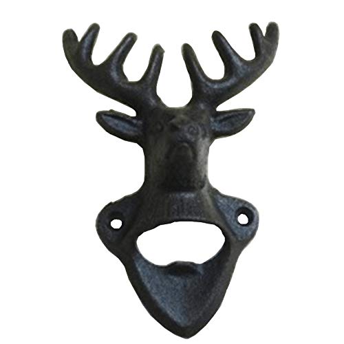 Cast Iron Wall Mount Deer Bottle Opener