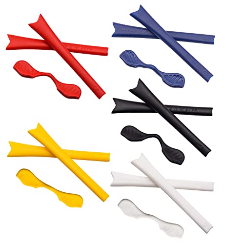 Kit de remplacement pour lunettes Radar Oakleys en rouge bleu noir jaune blanc