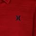 Hurley boys H20-dri Polo T Shirt, Gym Red Heather, Medium US