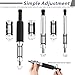 Stolora Universal Clutch Alignment Tool Kit, 11-Piece Set with 3 Spindles & 8 Adapters, for Disc Centering on Cars, SUVs and Light Trucks