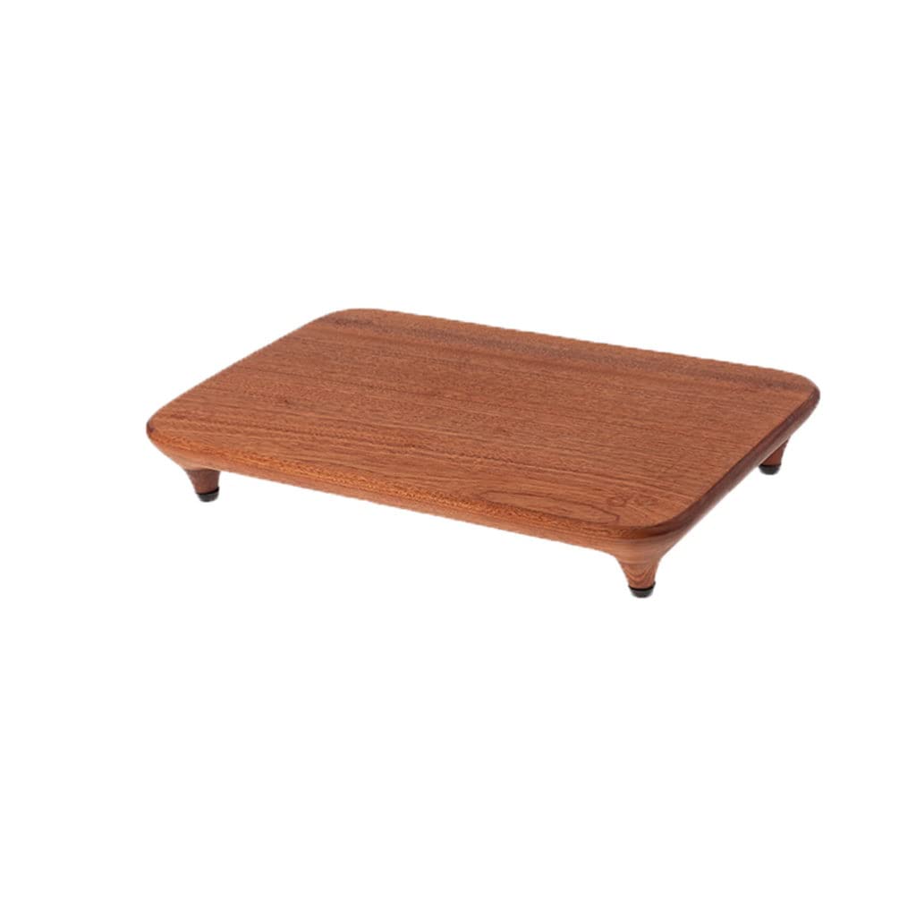 Planche À Découper Double Face pour La Cuisine, Planche Adhésive Haute en Bois pour La Viande, Le Poisson, Les Légumes, Le Fromage,Wood Color M