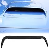 FREEMOTOR802 Compatible With 2015-2021 Subaru WRX & WRX STI 4th Gen Front Hood Bonnet Scoop Cover, Matte Black D Style Bonnet Hood Engine Lid Cover Trim Bodykit Replacement