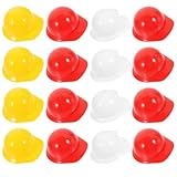 Mini cappello di sicurezza decorativo: piccole dimensioni, forma carina, il mini casco può essere utilizzato come decorazione per bambole, può anche essere usato come , piccolo cappello artigianale