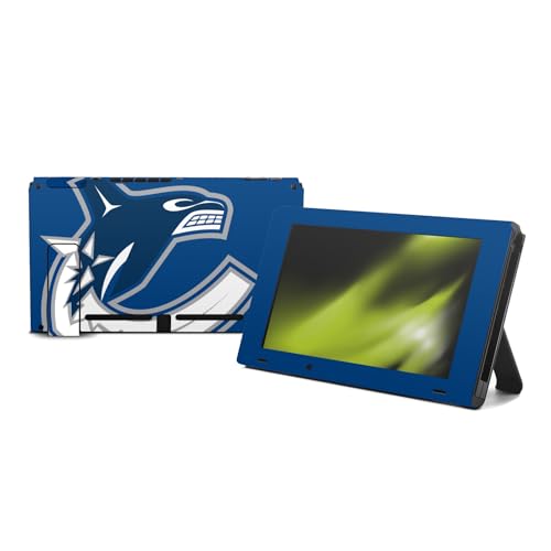 Autocollant NHL Vancouver Canucks pour protéger et relooker votre console Nintendo Switch