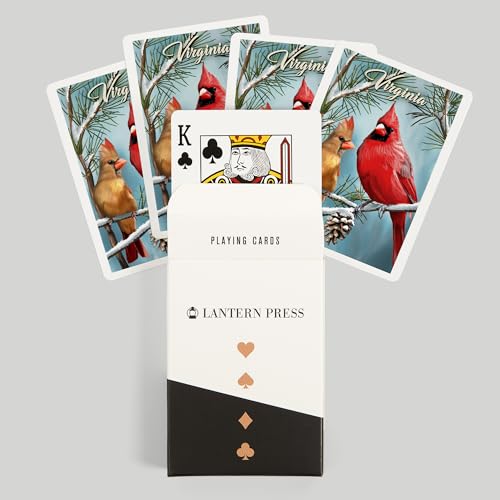 Lantern Press Virginia, Naipes Póker 52 Cartas para Adultos miniatura 6