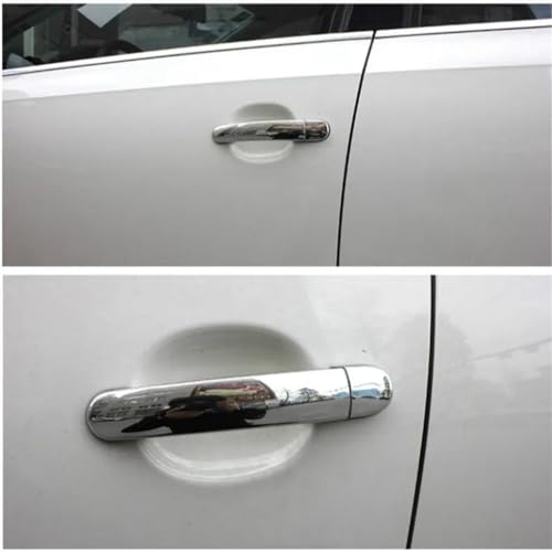 Protector de perilla para Skoda Yeti 2009-2017 en acabado Silver B 4
