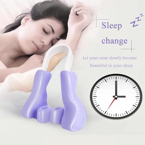 Image of Silicone Nose Shaper Clip for Nose Lift Appearance | Reusable Soft Nose Slimming Clip | Comfortable Nose Bridge Trainer | Lightweight Beauty Tool for Men & Women | Portable Nose Beauty Accessory