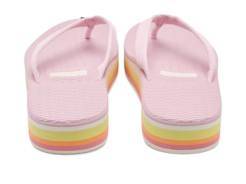 Image of Hari Mari- Dunes Sunset- Women's Retro Inspired Platform Boat-Safe Flip Flops- No Break Ins, Firm Arch Support, Antimicrobial, and Floats in Water