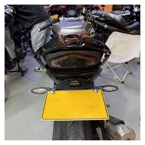 Carénage arrière moto CF450SR capot de selle passager 450sr rigide - 6
