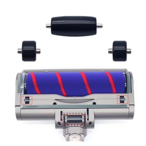 Roue Dyson V6-V15 compatible en polymère renforcé haute durabilité