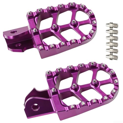 Supports de repose-pieds SurRon en aluminium pour remplacer les pièces usées