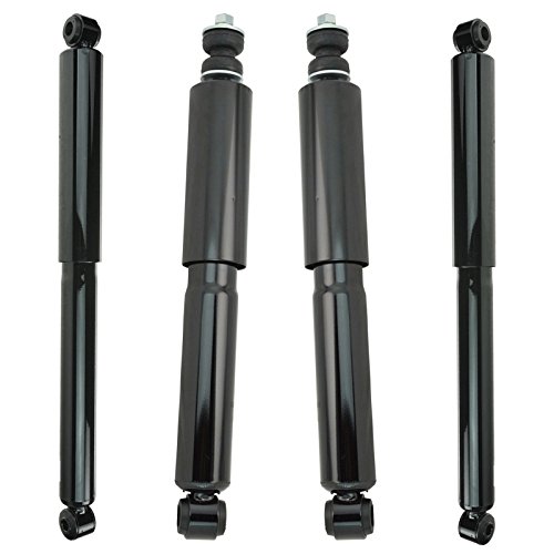 TRQ Front and Rear Shock Absorber Set Compatible with 1989-1990 Ford Bronco II 1989-1997 Ranger 1994-1997 Mazda B2300 1994-1996 B3000 B4000