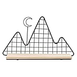 Étagère murale décorative en fer forgé : son design élégant et raffiné embellira votre pièce et la maintiendra bien rangée, améliorant ainsi votre qualité de vie