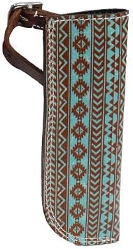 Showman Navajo Diamond Leather Flag Carrier