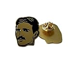 Custom Enamel Lapel Pin (Tesla)