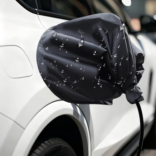 Cubierta de puerto de carga EV, cubierta de lluvia para puerto de carga de coche, cubierta de puerto de carga EV de adherencia magnética,...