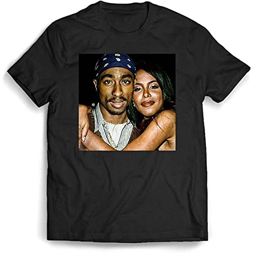 Tupod Ond Ooliyoh Grophic - Camiseta para hombre, Negro, 50