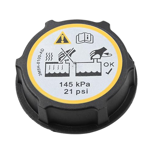 YUCKMZ Deckel für Kühlmittelbehälter Autokühlerdeckel Kompatibel mit Ford Focus Fiesta Transit MK2 MK3 B-MAX C-MAX 1301104 3M5H8100AD