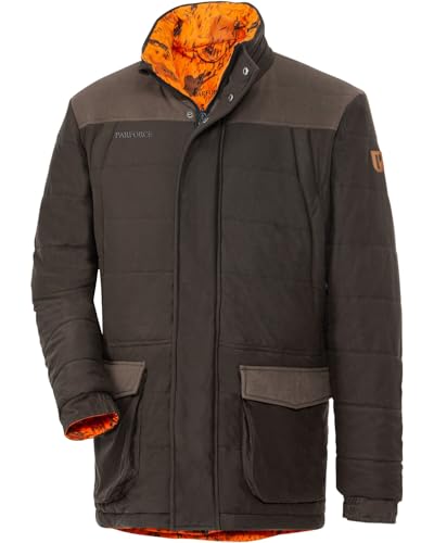 Parforce Winter-Wendejacke Sphere Signalorange/Braun, M