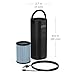 Pure Enrichment PureZone Mini Portable Air Purifier - Cordless True HEPA Filter Cleans Air & Eliminates 99.97% of Dust, Odors, & Allergens Close to You - Cars, School, & Office (Black)