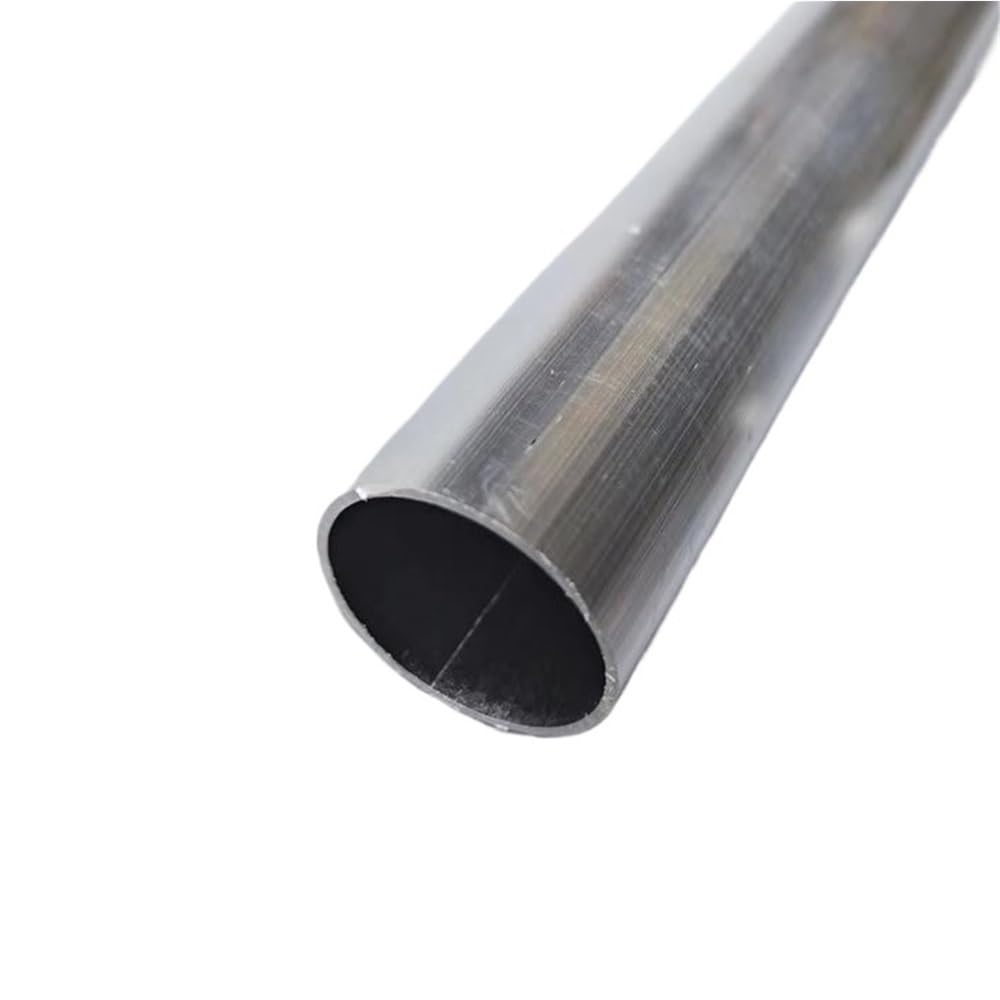 LAXALO Round Aluminum Pipe 6063 T5 Outer Diameter 36mm to 40mm, Aluminum Alloy High Hardness Tube 1pc(500X40X37MM)