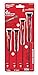 Milwaukee 48-22-2604 4-Piece Precision Screwdriver Set with 360 Degree Rotating Back Caps and Color Coded Identification Markings