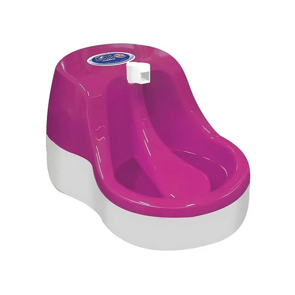Furacão Pet Fonte Bebedouro 110V Rosa Para Gatos