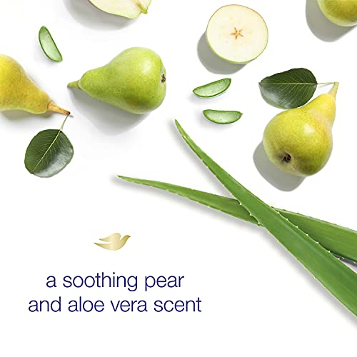 Image of Dove Aluminum Free Deodorant Stick Non irritating for Underarm Care Pear Aloe Vera Kindest, Fresh, 2.6 Oz