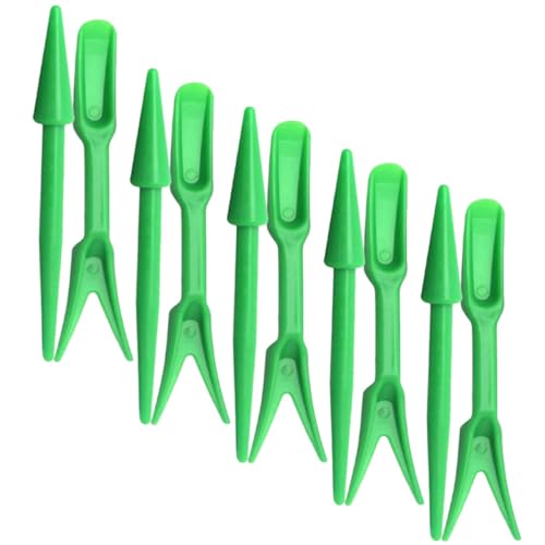 CIYODO 10 Sets Mini Transplanting Tools Garden Hand Tools for Weeding Loosening and Bulb Planting Abs Material Lightweight Plant Cultivation Supplies for Potted Plants and Window Boxes