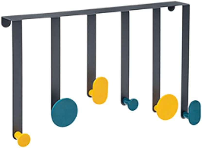Behind The Door Hook, Hanger-Free Perforated Wall Hanging, Bedroom Coat Hook Behind The Door