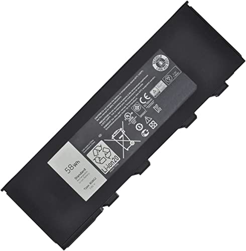 8G8GJ 03NVTG 3NVTG 451-BBJJ NJTCH VD0FX Laptop Battery Compatible for Dell 12 (7204) 14 (7404) 7204(i3-4010U/4GB/128GB) 7204(i7-4650U/16GB/512GB) Latitude 12 Rugged Extreme 7214 (7.4V 56Wh)