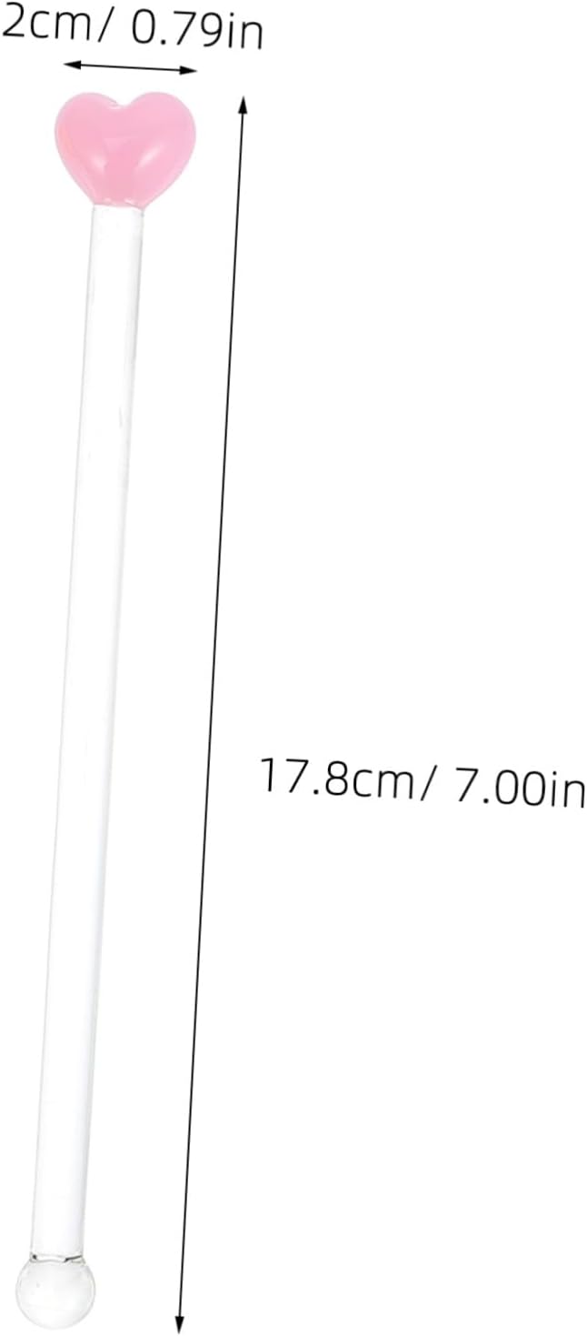Alipis 5pcs Cocktail Drink Stirrer Glass Mixing Sticks Years Drink Stirrer Cocktail Skewers Stirring Sticks