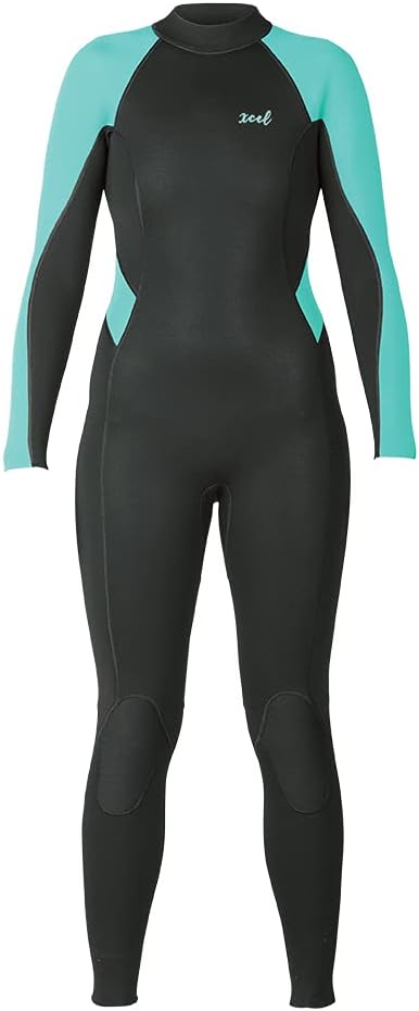 XCEL Women's Axis Flatlock Back Zip 3/2 Fullsuit