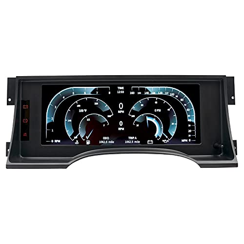Auto Meter 7006 Invision Direct Fit Digital Dash Lcd 95-98 Chevy Truck, Black #TOP1