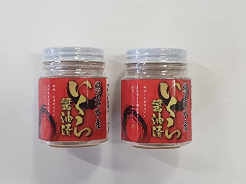 網走水産 いくら醤油漬 70g(瓶)北海道産 の商品画像 1
