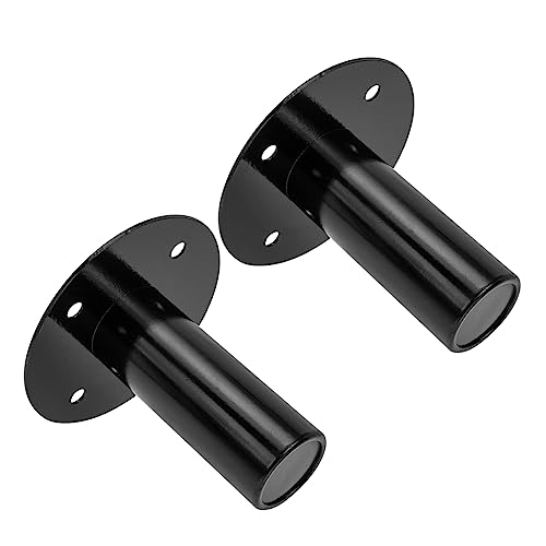 2Pcs Metal Speaker Base Stands Durable Support for Home Theater and Satellite Speakers Floor Protector Feet for Secure Mounting and Stability