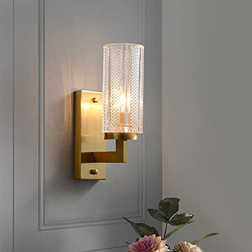 Apliques de pared modernos E14 con acabado de latón para iluminación interior 2