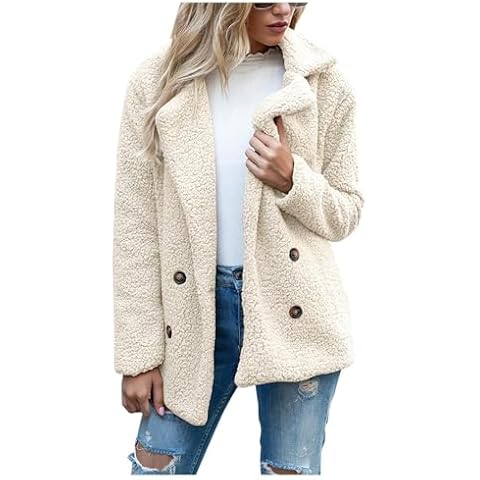 Veste en Sherpa Femme Hiver Générique Cover
