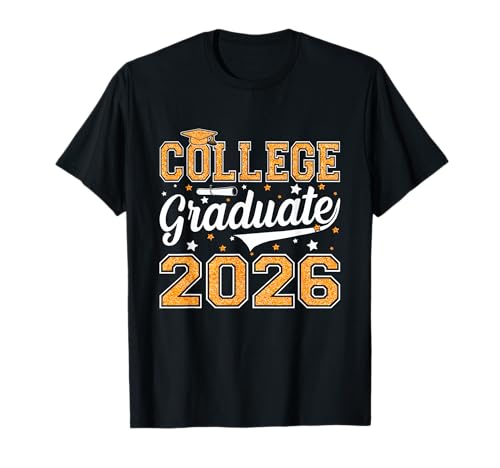 College Graduate Class of 2026 Grad Graduation Seniors T-Shirt