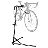 Eastbury 自転車 メンテナンススタンド ロードバイク ワークスタンド スチール製 防錆 耐腐食性 自転車 作業スタンド 折りたたみ 転倒防止 自転車スタンド 高さ・角度無段階調節 耐荷重30KG タイヤ交換用 清掃用 工具トレー＆ハンドル固定バー付き ロードバイク/電動自転車/クロスバイク/ママチャリ対応 自転車用ディスプレイスタン