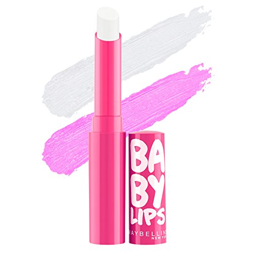 Image of Maybelline New York Baby Lips Lip Balm, Cherry Kiss, 4g and Maybelline New York Baby Lips Color Changing Lip Balm, Pink Bloom, 1.7g