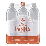 Acqua Panna, Acqua Minerale Naturale - 6 bottiglie da 1.5 L...