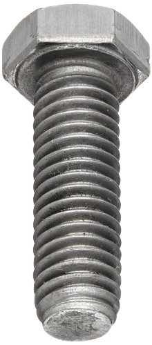 Image of Steel Hex Bolt, Grade 2, Plain Finish, Hex Head, External Hex Drive, Meets ASME B18.2.1 /ASTM A307, 1-1 /2 inch Length, Fully Threaded, 1 /2 inch-13 Threads (Pack of 25)